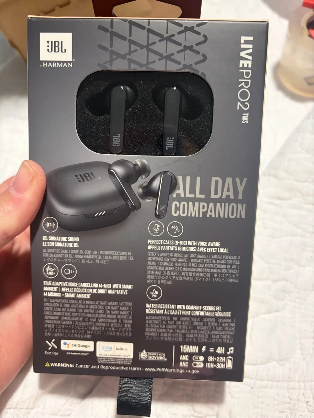 JBL Live Pro 2 TWS Earbuds — Black